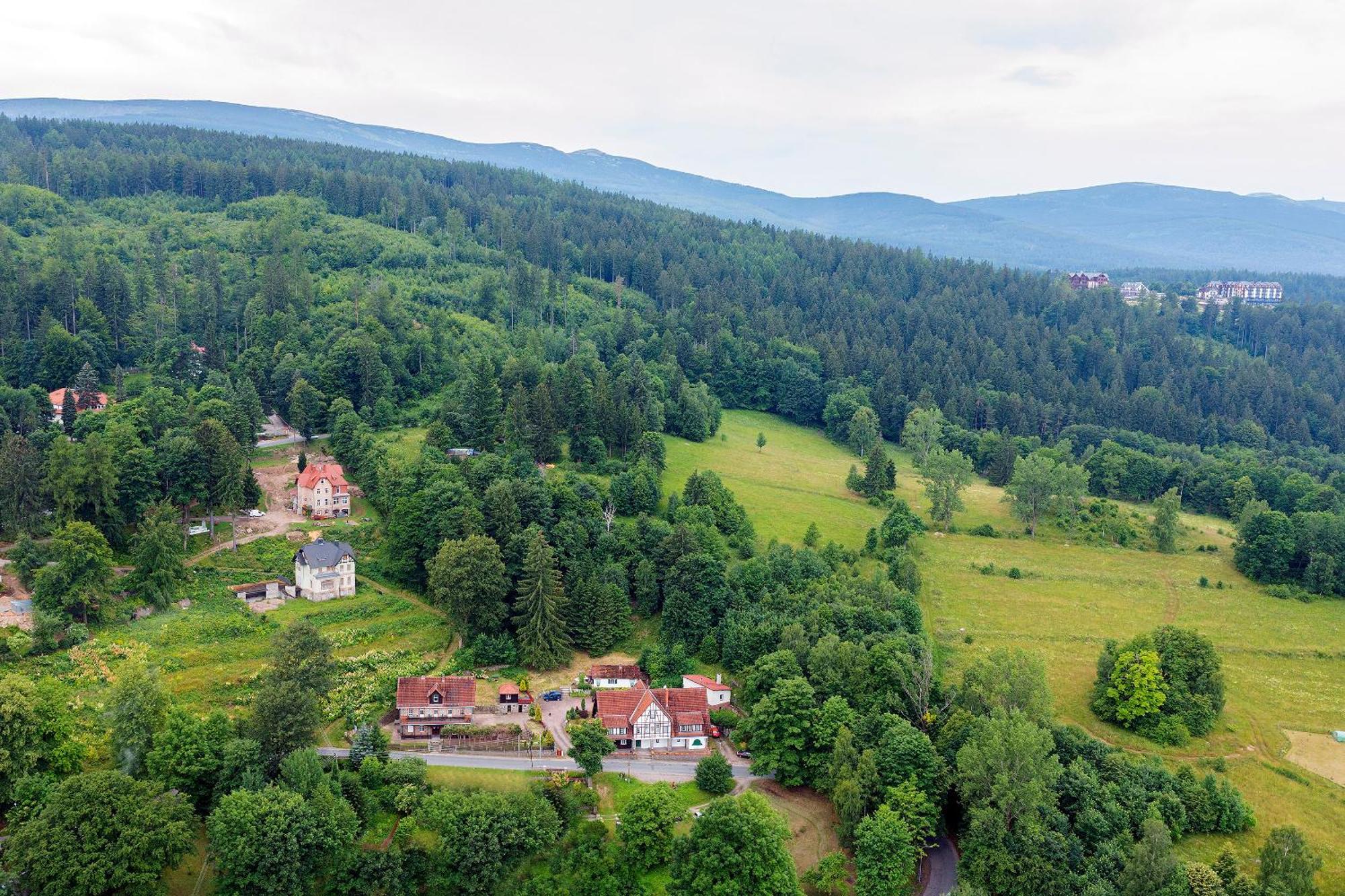 Hotel Krasnoludki Sosnówka Buitenkant foto